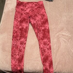 Forever 21 Kids Pink Patterned Leggings